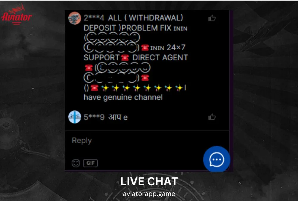 Live chat with other players