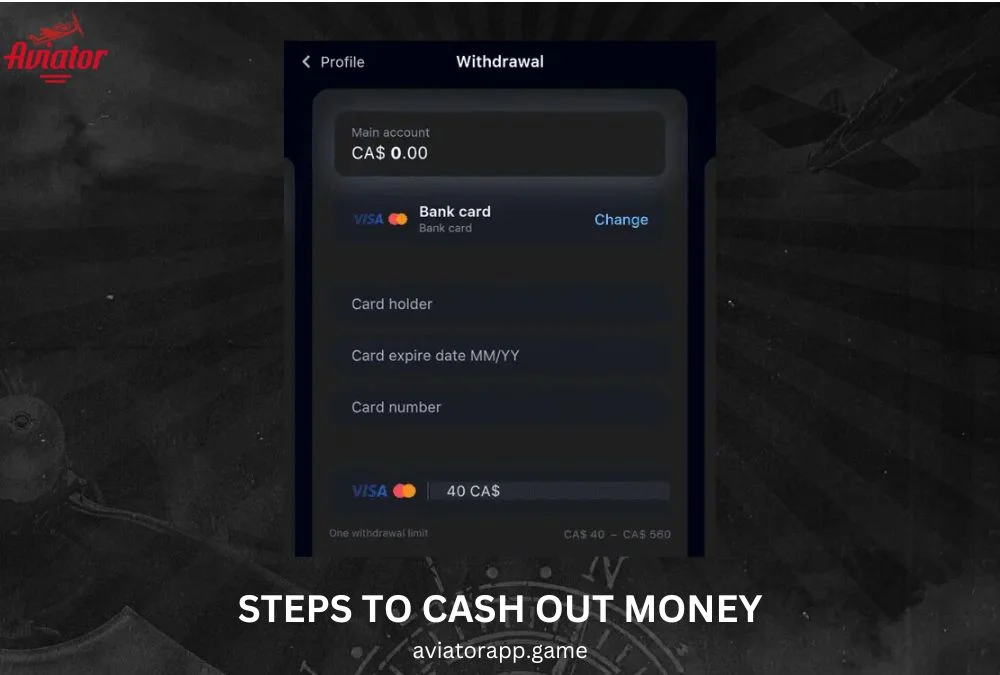 Steps to Cash Out Winnings