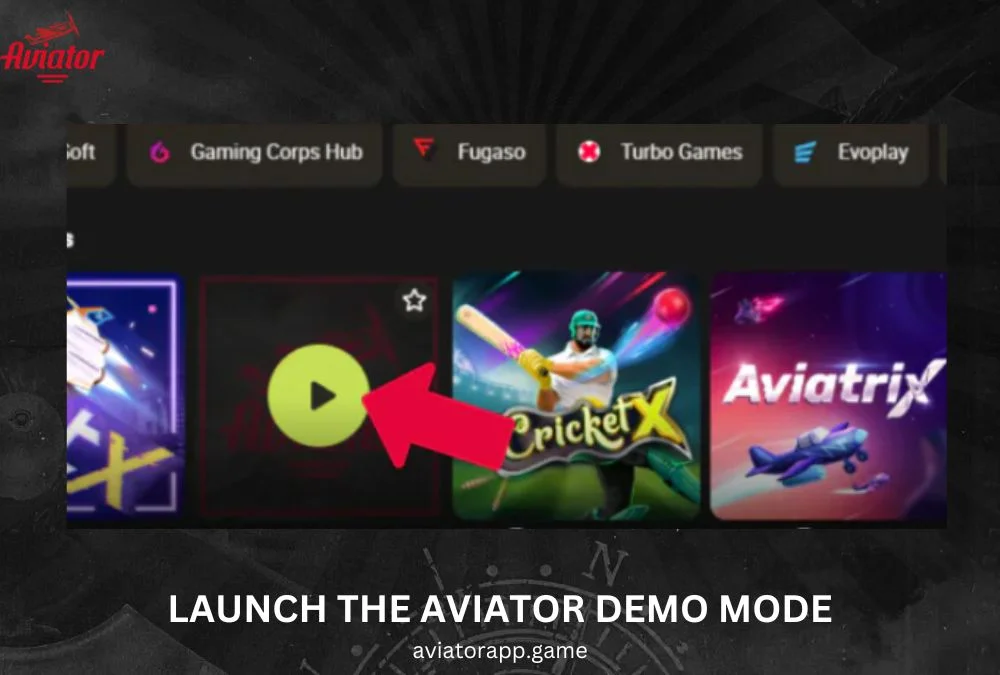 launch the Aviator demo